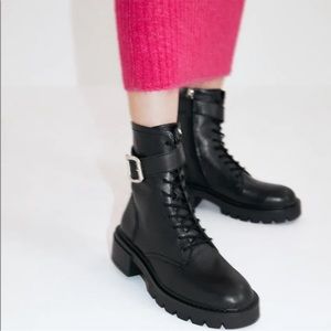 Zara Combat Boots
